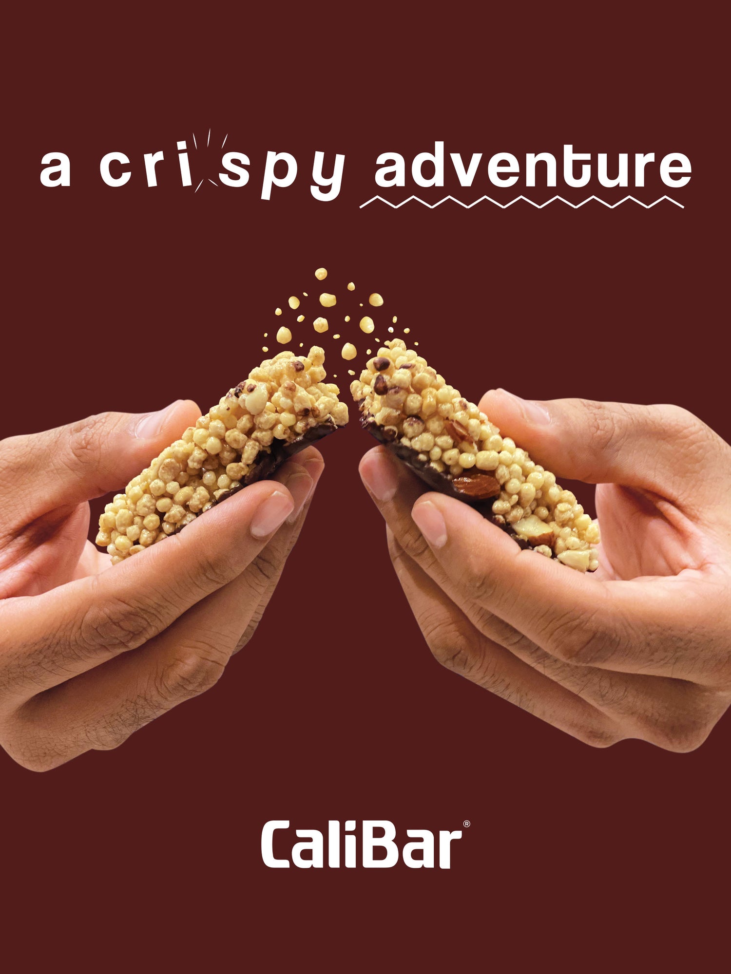 CaliBar 20g Protein Bar - Cookie Crunch Crispy Bar (Pack of 6)